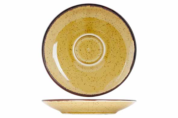 Solas Mustard Expresso Untertasse